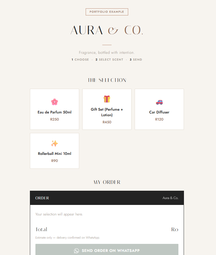 Aura & Co — Lifestyle Brand